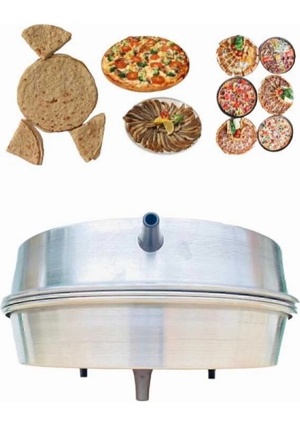 Elektrikli Tandır | Ekmek Yapma Makinesi | Statik Boyalı Çok Amaçlı Pişirici - 48 CM fiyatları