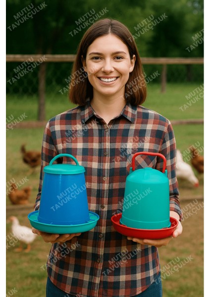 Civciv Başlangıç 2 Adet Suluk ve 2 Adet Yemlik Takım 1.3 Lt Keklik Güvercin Suluğu Bıldırcın Yemliği fiyatları