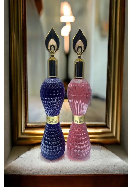 Tarihi Parfümlü Cam Şişe Karagül Ahenk Aşk Kolonyaları 2X200 ml
