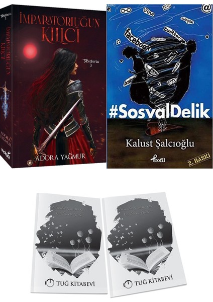 Sosyal Delik ve Imparatorluğun Kılıcı Adora Yağmur 2li Set + Hediyeli