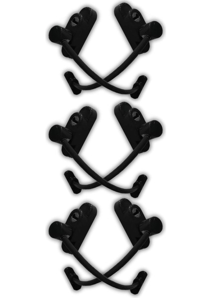 Siyah Pencere Kilidi 6 Adet Halatlı Çocuk Güvenlik Emniyet Hırsız Pimapen Pvc Kapı Bebek Kilidi