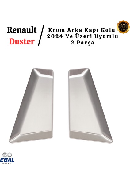 Renault Duster 2024 Üzeri Için Krom Arka Kapı Kolu 2 Kapı Paslanmaz Çelik fırsatları