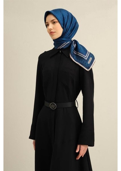 Desenli Saf Ipek Twill Eşarp 9301 85 fiyatları