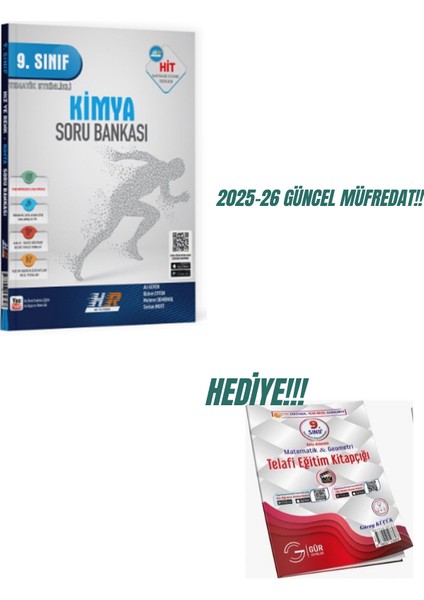 Hız ve Renk 9.sınıf Kimya Soru Bankası+9.sınıf Telafi Eğitim Kitapçığı Hediye!!