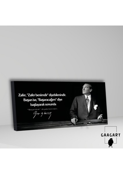 Panoramik Kanvas Makam Panosu Atatürk Sözleri Zafer ve Başarı fiyatları