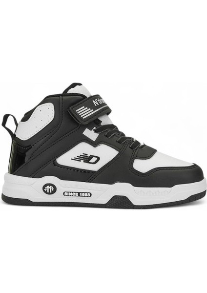 Unisex Kız Erkek Çocuk Boğazlı Basket Cırtlı 4 Mevsim Kışlık Çocuk Anatomik Spor Ayakkabı