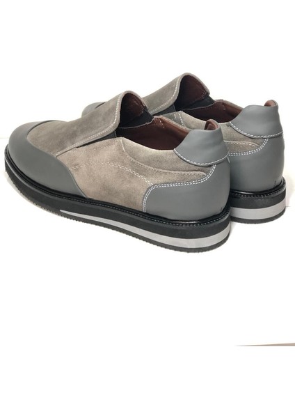 Casual Gerçek Deri Şık Model Bağcıksız Eva Espardil Klasik Ayakkabı fırsatları