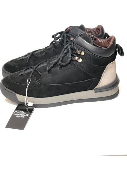 Hakiki Deri Bağcıklı Kışlık Bot Sıcak Astar modelleri