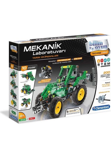 75082TR (64437) Mekanik Laboratuvarı - Tarım Ekipmanları +8 Yaş