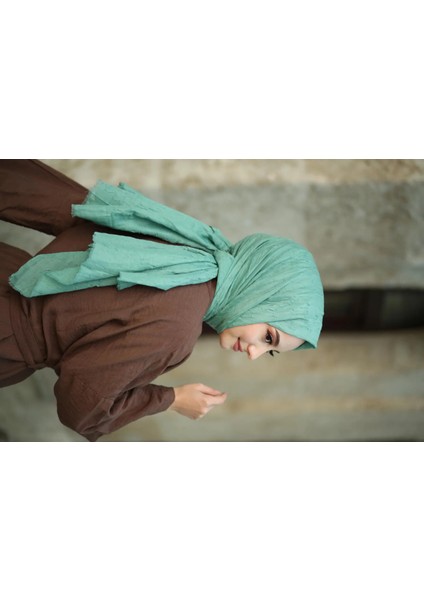 Ütü Gerektirmeyen Bambu Kraş Şal -BMB0508 modelleri