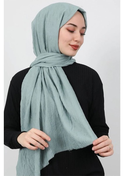 Ütü Gerektirmeyen Bambu Kraş Şal -BMB0508 fırsatları