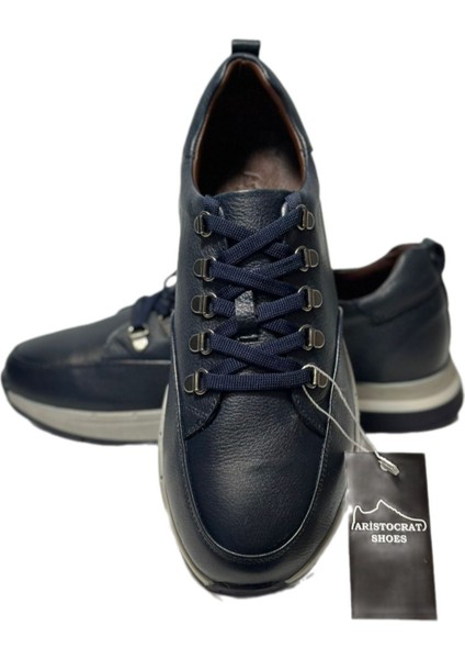 Bağcıklı Spor Ayakkabı Gerçek Deri Rahat Kalıp fiyatları