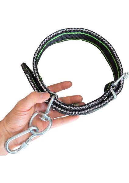 Çift Tokalı Köpek Boyun Tasması Büyük Irk 83cm Kilitli Karabinalı Palaska Tasma fiyatları