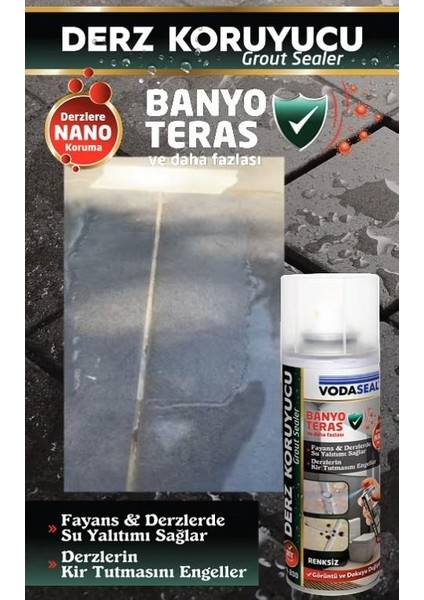 Fayans ve Derz Koruyucu Sprey Şeffaf 200 Ml. fiyatları