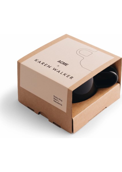 x Karen Walker Bobby Mug Black + Macadamia fiyatları