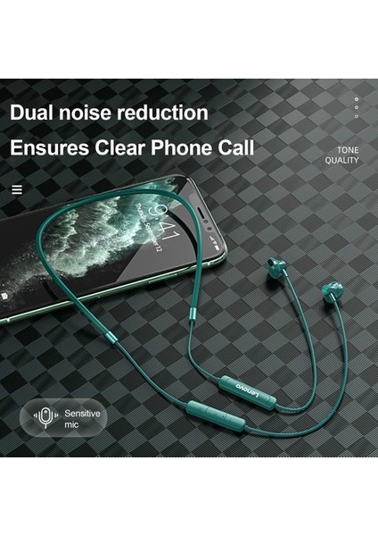 Sh1Bluetooth 5.0 Kablosuz Kulaklık - Yeşil (Yurt Dışından) fırsatları