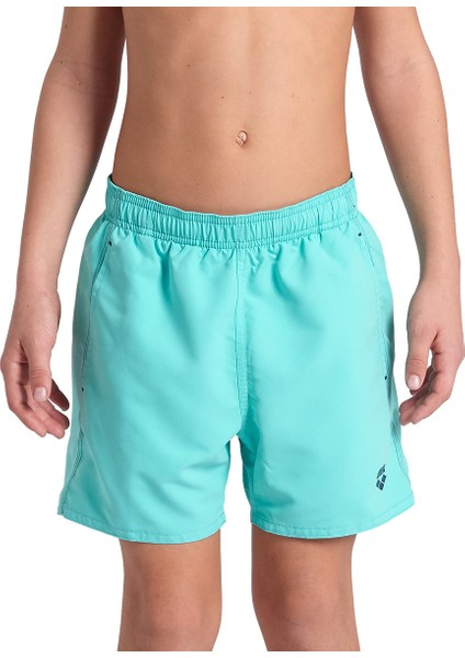 Beach Boxer Solid Çocuk Mavi Deniz Şortu 006447870
