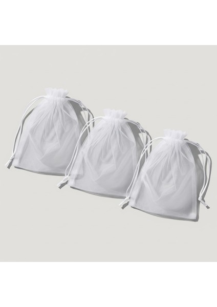 File Yıkama Torbası 3’lü Set Bağlamalı – Çamaşır Makinesi Hassas Kıyafet Koruma Torbası (Küçük,orta,büyük) Boy modelleri