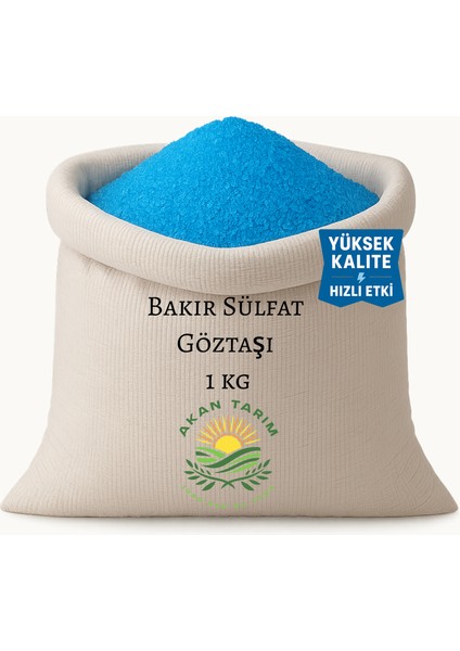 Göztaşı - Bakır Sülfat - Bitki ve Toprak Mantar Önleyici 1 kg