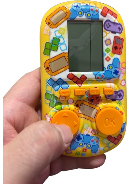 Elektronik Mantık Oyunu Nostaljik Tetris Telefon Görünümlü El Atarisi Pilli fiyatları