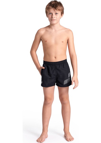 Beach Short Logo Çocuk Siyah Deniz Şortu 006446511 modelleri