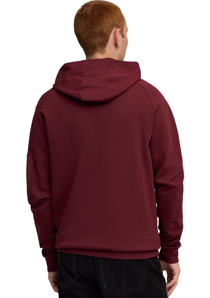 Tech Full-Zip Hoodie Erkek Bordo Günlük Stil Sweatshirt 68804596 fiyatları