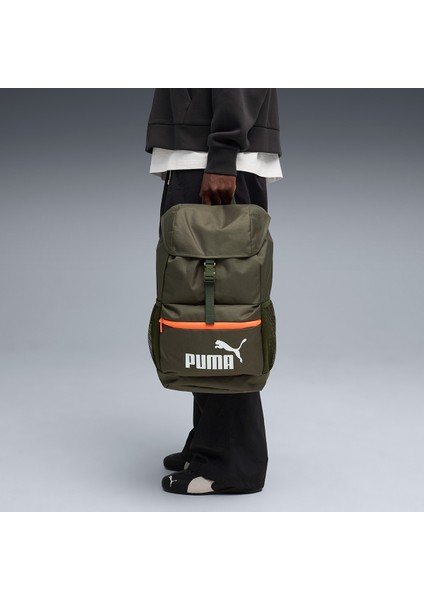 Phase Hooded Unisex Haki Günlük Stil Sırt Çantası 09173609