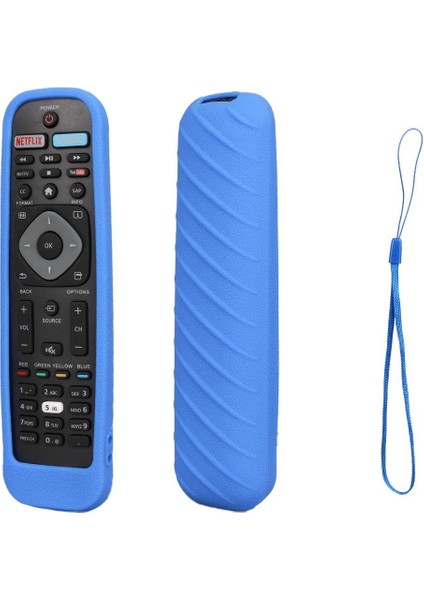 Weko WK-24742 Silikon Kumanda Koruma Kılıfı Phılıps One+ Marka Için Uydundur