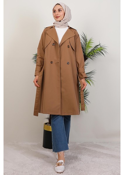 Rowan Trençkot Sütlükahve