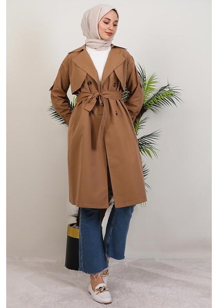 Rowan Trençkot Sütlükahve fırsatları