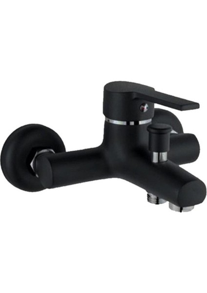 Banyo Bataryası Siyah Renk Banyo Aç Kapa Musluk Yönlendirici