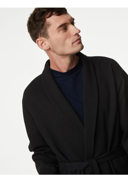 Saf Pamuklu Waffle Sabahlık fiyatları