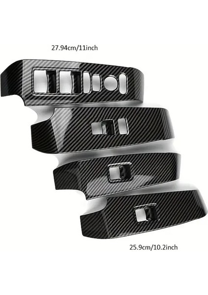 Honda Civic Fe 2022-2025 Kapı Kontrol Kaplaması Karbon Renk modelleri