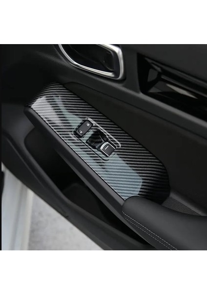 Honda Civic Fe 2022-2025 Kapı Kontrol Kaplaması Karbon Renk indirimleri