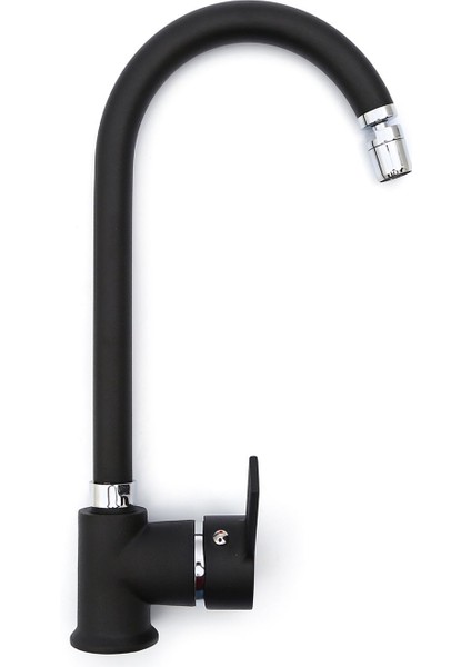 Siyah Delta Evye Mutfak Bataryası Oynar Başlıklı Musluk fırsatları