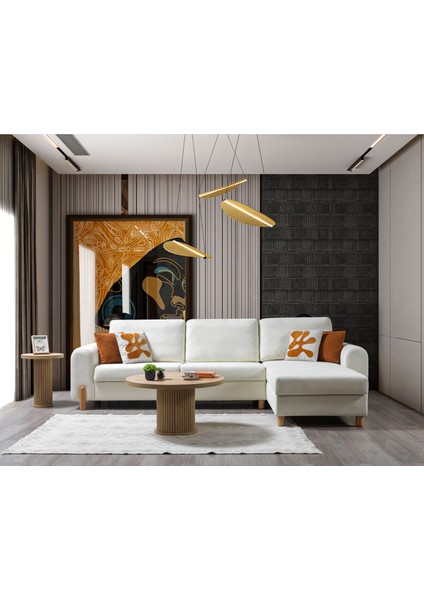 Parla Köşe Koltuk Takımı yataklı sandıklı fırsatları