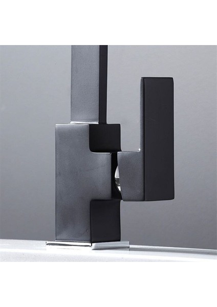 Yüksek Gövde Mutfak Bataryası Sıcak Soğuk Çift Su Girişli Kare Mutfak Bataryası fırsatları