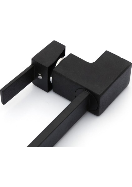 Siyah Kare Kuğu Mutfak Evye Bataryası Sıcak Soğuk Girişli Aç Kapa Kollu Musluk fırsatları