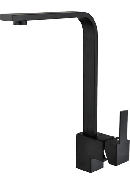 Mat Siyah Kuğu Kare Mutfak Eviye Bataryası indirimleri