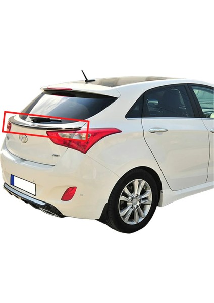 Huundai I30 2013-2016 Cam Altı Spoiler (( Boyasız ))