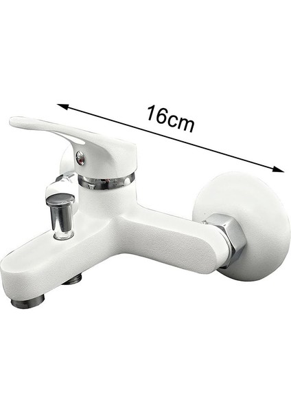 Beyaz Delta Banyo Lavabo Mutfak Batarya Musluk Seti Ara Musluk Pirinç Set fırsatları