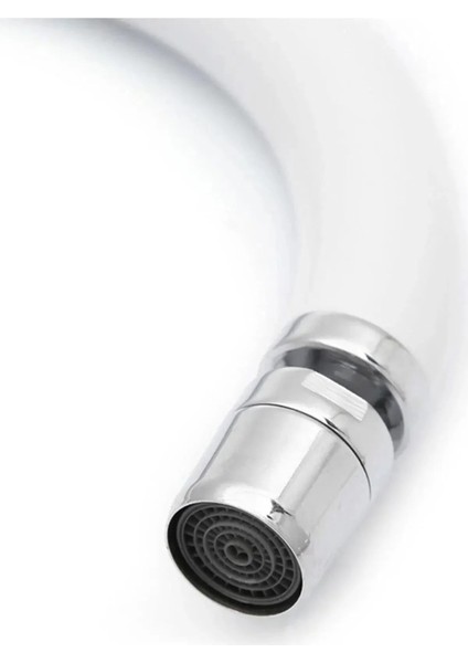 Beyaz Armatür Oynar Perlatörlü Mutfak Evye Bataryası 360 Derece Sıcak Soğuk Su Girişli fiyatları