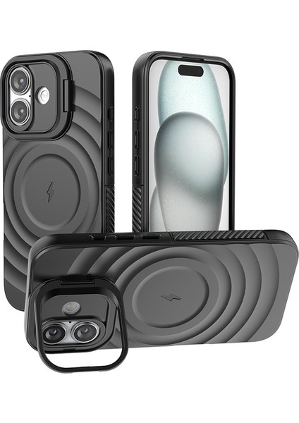 IPhone 16 Pro Telefon Kılıfı, Manyetik Darbeye Dayanıklı Telefon Kılıfı Kapağı IPhone 16 Pro (Yurt Dışından)