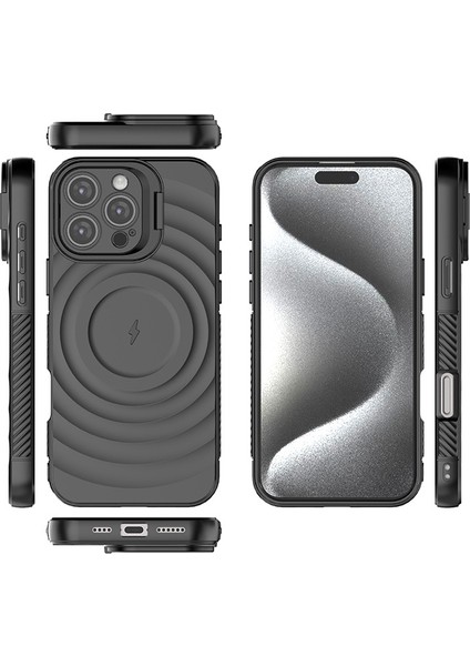 IPhone 16 Pro Telefon Kılıfı, Manyetik Darbeye Dayanıklı Telefon Kılıfı Kapağı IPhone 16 Pro (Yurt Dışından) fiyatları