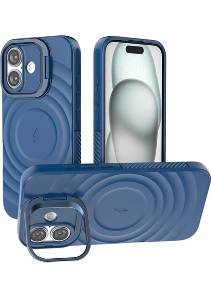 IPhone 16 Plus Telefon Kılıfı, Manyetik Darbeye Dayanıklı Telefon Kılıfı Kapağı IPhone 16 Plus (Yurt Dışından)