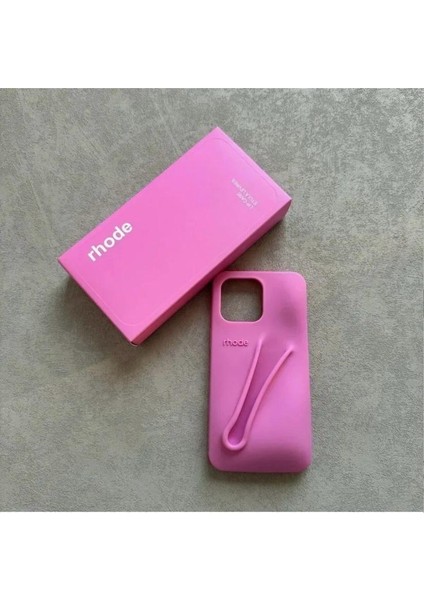 iPhone 15 Plus Uyumlu “ Cam Hediye “ Rhode Summer Premium Silikon Lip Case Telefon Kılıfı + Ruj modelleri