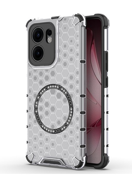 Oppo Reno 13 Manyetik Telefon Kılıfı, Şeffaf Darbeye Dayanıklı Telefon Kılıfı Kapağı Oppo Reno 13 (Yurt Dışından) modelleri