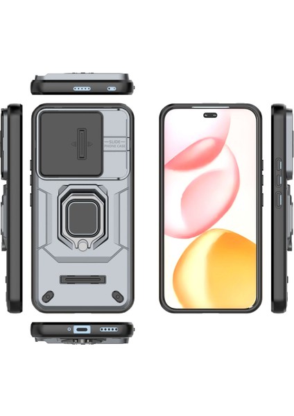 Huawei Honor 400 Pro Kayar Kamera Kılıfı, Döndürülebilir Halka Destekli Askeri Sınıf Darbeye Dayanıklı Koruyucu Kılıf Huawei Honor 400 Pro (Yurt Dışından) fiyatları