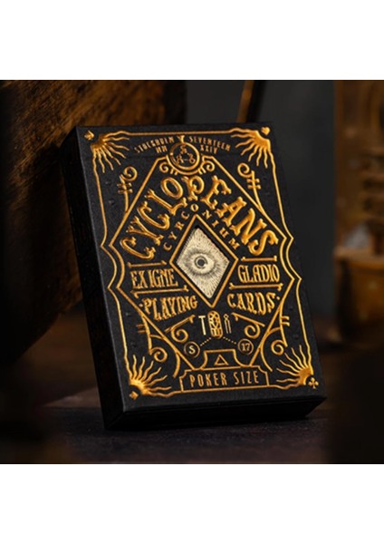 Cyclopeans Cyrconium Premium Oyun Kağıdı Kartı Iskambil Kartları Destesi