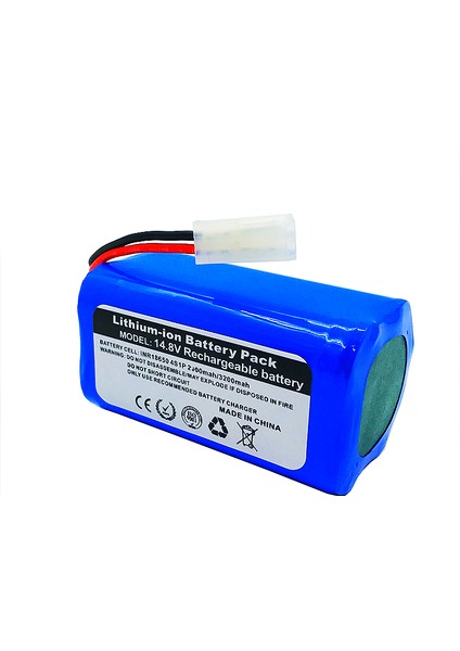 Fakir Robert RS710 RS720 Uyumlu Batarya (Yüksek Kapasite) 3200MAH Pil Robot Süpürge Batarya